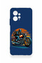 Redmi Note 12 4g Compatible Moto Rider Patterned Silicone Case - 2