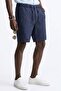 Men's Tie-Waist Short Shorts - Navy Blue - 2