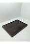 Suede Fabric Brown Color 34/24 cm Jewelry Serving Presentation Tray - 5