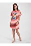 Lcw Dream Red Bear Teddy Printed Women's Nightgown