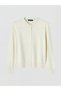 Lcw Vision White Knitwear Plain Women's Cardigan - 5