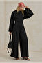 Flowy Wide Sleeve Jumpsuit Black