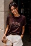 Penguin Embroidered Basic Women's T-Shirt – 100% Cotton Crew Neck Casual T-Shirt My3535