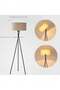 Floor Lamp for Living Room Bedroom with 3 Color Temperatures LED Bulb, Black - 8
