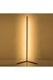 Remote Control RGB LED Corner Floor Lamp White - 3