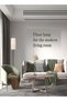 Floor Lamp 3 Color Temperature Modern LED Standing Lamp Linen Lampshade Elegant High Light Stepless Dimming Floor Lamp - 6