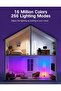 Smart RGB Corner Floor Lamp, App & Remote Control, Music Sync, Dimmable LED Standing Lamp with 16 Million Colours - 3
