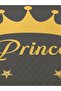 طقم بيكيه فردي مطبوع للأطفال والرضع منقوش عليه Crown Prince مقاس 160 × 220 رمادي - 2