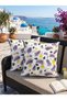 2-Piece Vibrant Lilac Tulip Vibrant Colors Digital Printed (43X43) cm Square 2 Piece Decorative Throw Pillow Cover