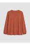 Lcw Grace Red Tie Collar Embroidered Blouse - 2