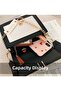 Women's Contrast Color Shoulder Bag - 4