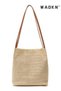 Women's Handwoven Shoulder Bag, Ladies Simple Literary Handbag Clutch Bag Tote Bags