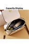Women's PU Leather Shoulder Bag, Waterproof Crossbody Sling Bag, Korean Style Small Satchel - 6