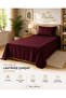 Ranforce Non-Elastic Sheet Set Double Size Raw Cotton Pillowcase Included 4 Corner Apara Stitched 220*240 cm