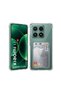 Xiaomi 17 Compatible Card Holder Case, Shock Absorbing Corner Protection, Wallet, Flexible Silicone Cover, Transparent