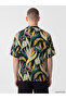 Esvab • Modern & Distinctive Relax Fit Embroidered Viscose Men's Shirt - 5