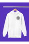 Soda Stereo Printed Cotton Long Sleeved 3-Yarn Hooded Rock Sweatshirt - 2