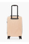 Textured Hardcase Luggage Trolley with Retractable Handle - 24 inches Check-in Bag - 3