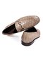 Mink Color Laceless Genuine Leather Men's Shoes - 2
