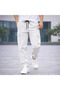 Men's Stone Lycra Cargo Pants with Elastic Waist and Cuffs - 2
