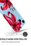 iPhone 13 Blue Flower Protect Slim Glossy Full Covering Print Camera Protected Phone Case - 2