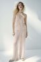Straight bead-detail trousers - 2