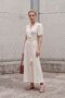 My Fashion Belted V-Neck Maxi Double-Breasted Dress - 3