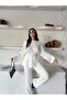 Premium Quality Modal Fabric Suit with Pleated Details - 6