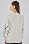Bdart Oversize Argyle Crew Neck Sweater - 6