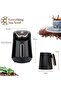 Electric Turkish Coffee Maker 600W - Automatic Turkish & Greek Coffee Machine, 1-3 Cup Foamy Coffee Brewer with Anti-Overflow Smart Sensor & Safety Protection - 2