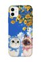 iPhone 11 Compatible Printed Transparent Phone Case |   Collection: Kawaii Cat