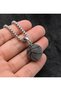 Stainless Steel Basketball Ball Design Necklace - 3