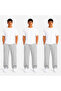 3-Piece Men's Sweatpants and Top Set, Lightweight and Breathable Fabric Combination - 4