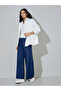 White Relaxed Fit Longline Shacket - 2