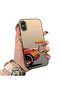 iPhone X/Xs Compatible Hard Acrylic Back Silicone Edge Lens Protection Case