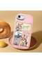 Pink Silicone Case with Shock-Absorbing Camera Protections Compatible with iPhone 7/8/Se 2020 2022 - 3