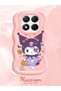 Redmi Note 14 Pro 4g Compatible Case Camera Protector Pink Silicone Couple Phone Case Cartoon Pattern - 2