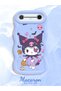 Tecno Pova Slim Compatible Case Camera Protector Blue Silicone Couple Phone Case Cartoon Pattern - 2