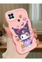 Poco C31 Compatible Case Camera Protector Pink Silicone Couple Phone Case Cartoon Pattern