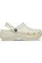 Classic Platform Glitter Clogw Women's Slippers Cr207241 Crc.0Wv White-39-40