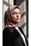 Zebra Pattern Sparkling Crystal Scarf