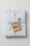Baby Boy Barbatöz Muslin Fabric Palm Pattern Jumpsuit - 5