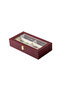 6-Piece Leather Eyewear Box with Glass Covers – Eyewear Storage and Collection Box - 2