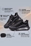 Premium Smart Lace-Up Sneaker with Thick Sole and Crocodile Texture Air Cushion - 8
