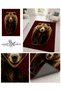 Sdtamor Lion Patterned Modern Woven Base Decorative Carpet Sdtamor2166 - 3