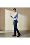 Men Regular Fit Collared Striped Long Sleeve Shirt - 2