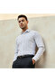 Men Collared Striped Long Sleeves Shirt