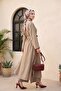 Tunic, Long Slit Pants, Pocketed Modal Suit - Mink - 3
