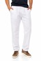 Men's Raw Fabric Elastic 100% Natural Cotton Trousers Bgl-St05616