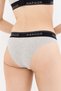 Signature Noir Gray Brazilian Panties - 2
